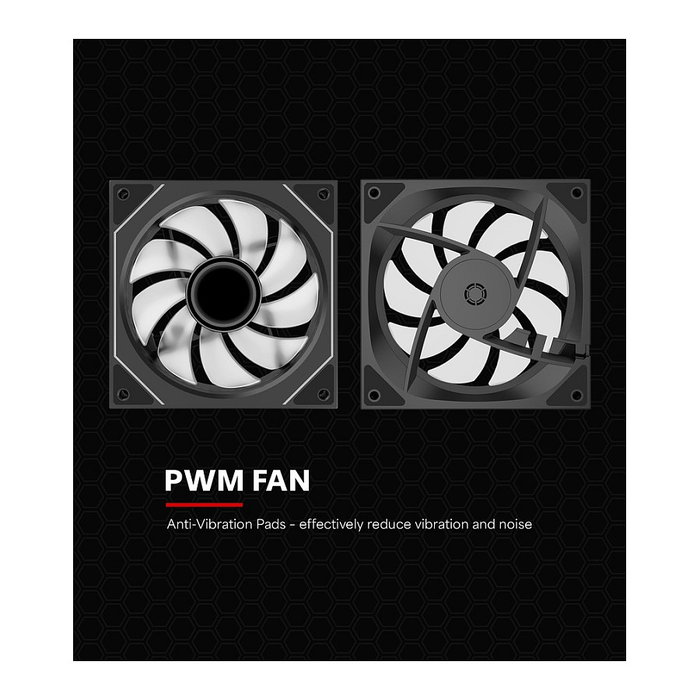 Xilence XPF120U.ARGB Gaming Series Ventilador con Infinity-Mirror