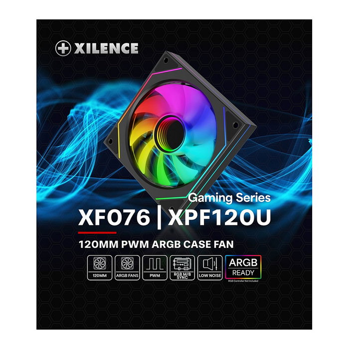 Xilence XPF120U.ARGB Gaming Series Ventilador con Infinity-Mirror