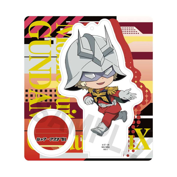 Mobile Suit Gundam GQuuuuuuX Figuras acrílico 9 cm Expositor (6)