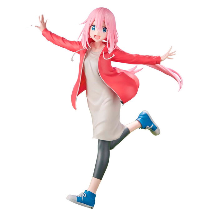 BANPRESTO Figura Nadeshiko Kagamihara Laid Back Camp 24cm BANPRESTO Figura Nadeshiko Kagamihara Laid Back Camp 24cm