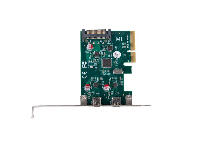 Lanberg Tarjeta PCI Express x1 con 2x USB-C 3.2 Gen 2x1 bajo perfil Lanberg Tarjeta PCI Express x1 con 2x USB-C 3.2 Gen 2x1 bajo perfil