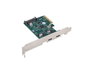 Lanberg Tarjeta PCI Express x1 con 2x USB-C 3.2 Gen 2x1 bajo perfil
