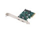 Lanberg Tarjeta PCI Express x1 con 2x USB-C 3.2 Gen 2x1 bajo perfil
