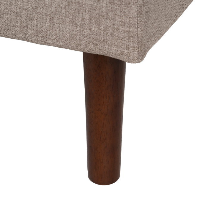 Sofá-Cama Beige Metal-Madera Salón 181 X 88 X 85,50 cm