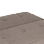 Ixia Sofá-cama Beige Metal-Madera