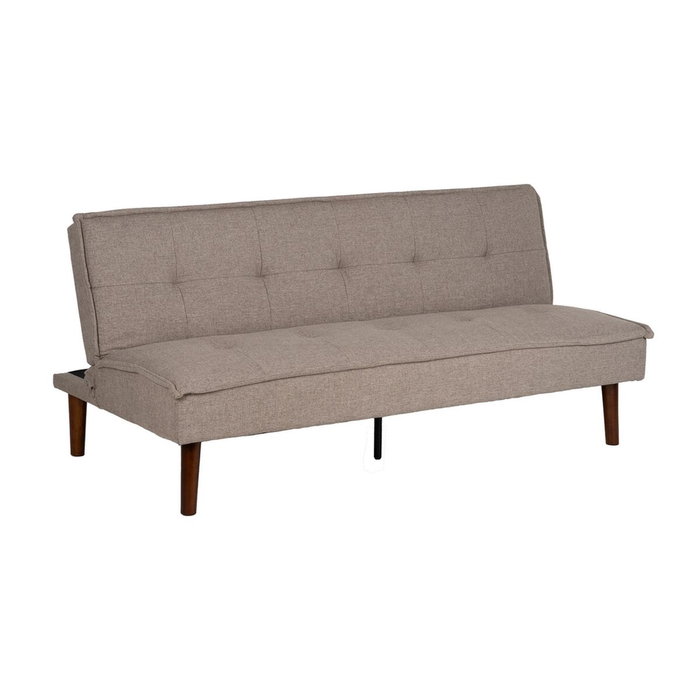 Ixia Sofá-cama Beige Metal-Madera