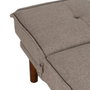 Ixia Sofá-cama Beige Metal-Madera