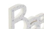 DKD Home Decor Decoración Kids Rabbits Multicolor 2 x 8 x 30 cm (4 Unidades)