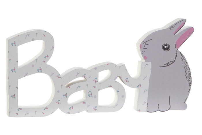 DKD Home Decor Decoración Kids Rabbits Multicolor 2 x 8 x 30 cm (4 Unidades) DKD Home Decor Decoración Kids Rabbits Multicolor 2 x 8 x 30 cm (4 Unidades)