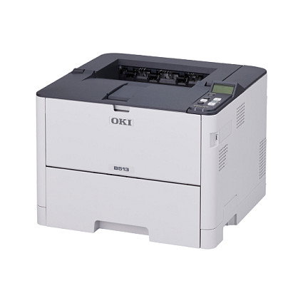 Oki B513dn Impresora LED Monocromática Gris/Blanco Oki B513dn Impresora LED Monocromática Gris/Blanco