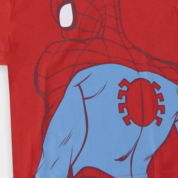 Cerdá Camiseta Corta Spiderman 4 Años - Rojo