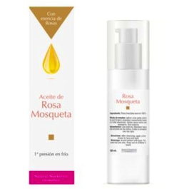 SOTYA Aceite de Rosa Mosqueta + Esencia de Rosas 50 ml para Cicatrices, Estrías y Piel Seca - Uso Tópico