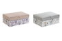 DKD Home Decor Joyero Colección Tierra Surtido de 2 Unidades