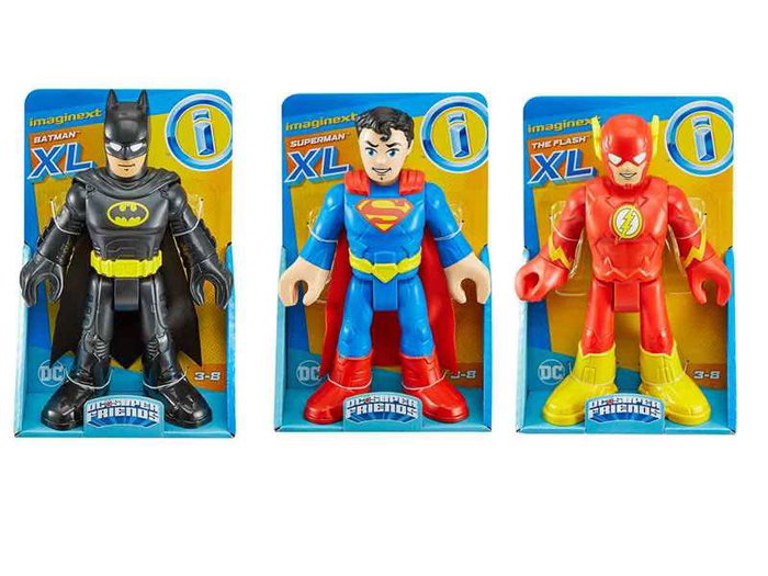 Mattel Figura de Acción Imaginext DC Super Friends XL 26cm Modelos Surtidos