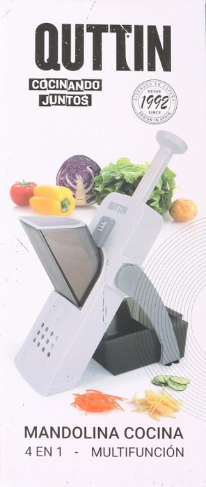 Quttin Cortador de Verduras 4 en 1