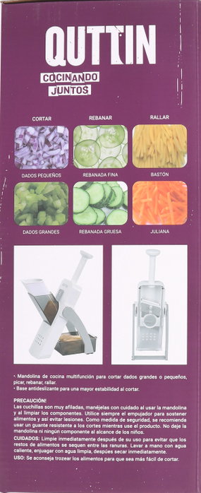 Quttin Cortador de Verduras 4 en 1
