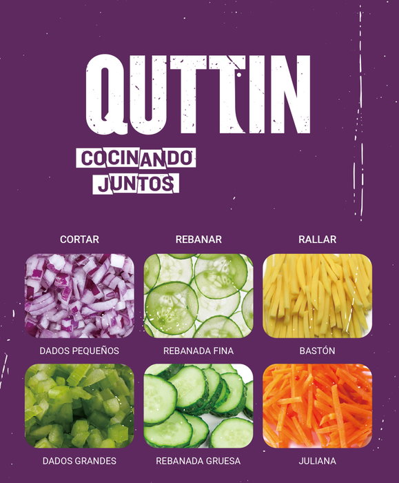 Quttin Cortador de Verduras 4 en 1 Quttin Cortador de Verduras 4 en 1