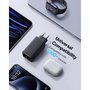 Baseus GaN6 Pro 100W EU con cable de 1m Negro