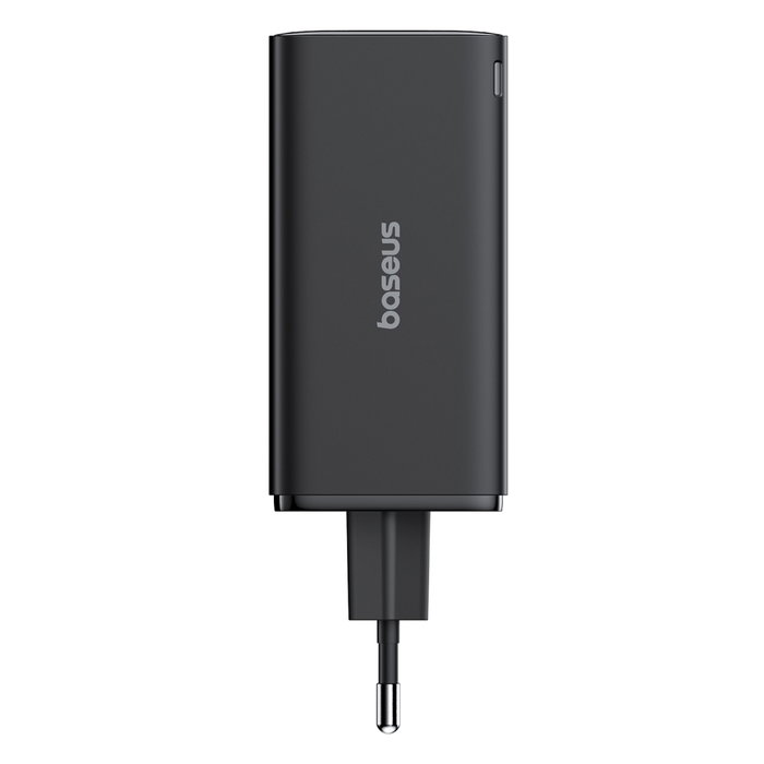 Baseus GaN6 Pro 100W EU con cable de 1m Negro