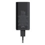 Baseus GaN6 Pro 100W EU con cable de 1m Negro