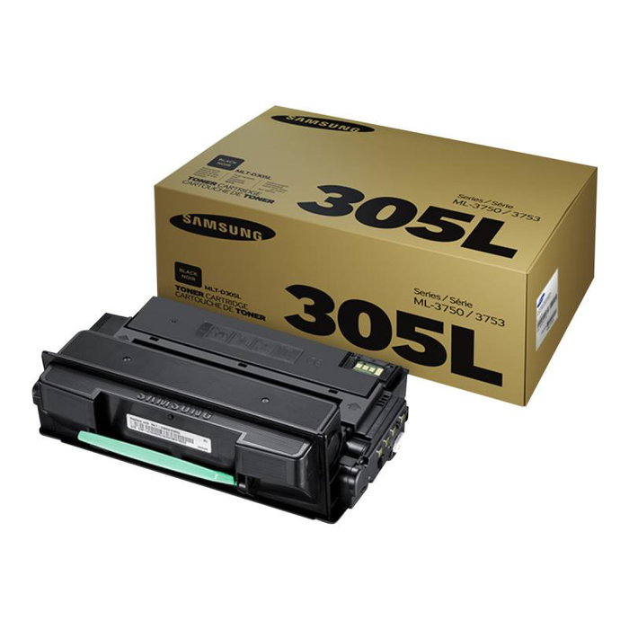 HP Cartridge Negra Original MLT-D305L SV048A para Impresoras Samsung