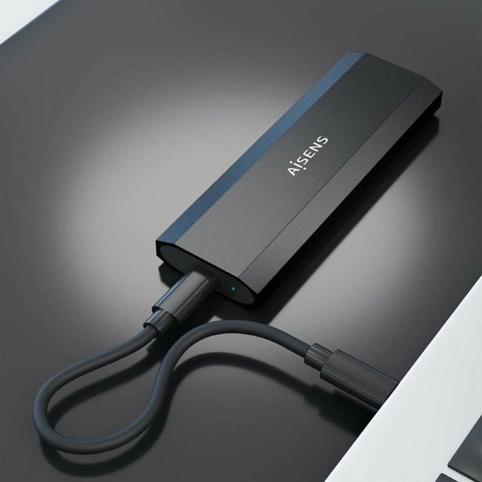 Aisens Caja Externa M.2 NVMe ASM2-028B USB 3.2 Gen2 Negra Aisens Caja Externa M.2 NVMe ASM2-028B USB 3.2 Gen2 Negra