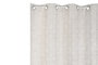 DKD Home Decor Cortina Tradicional Beige Poliester 260 x 260 x 140 cm Jaquard 8 Anillas