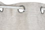 DKD Home Decor Cortina Jacquard Beige 140x260 cm con 8 Anillas