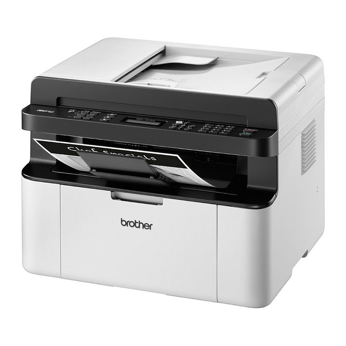 Brother MFC-1910W Multifuncional Láser Blanco y Negro Imprime, Copia, Escanea y Envía Fax con WLAN y ADF