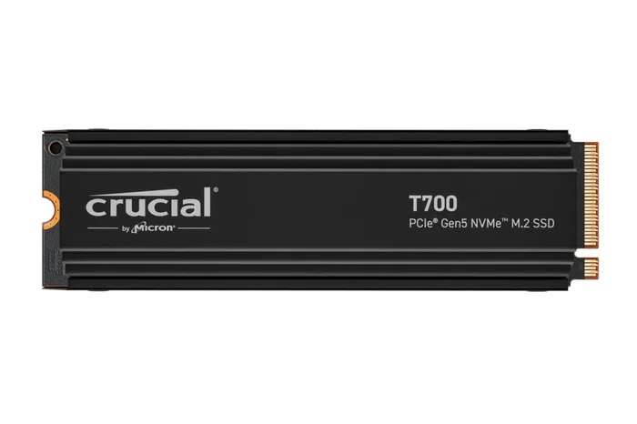 Crucial T700 2 TB M.2 NVMe PCIe 5.0 con Disipador Térmico Crucial T700 2 TB M.2 NVMe PCIe 5.0 con Disipador Térmico