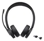 Yealink BH70 Dual UC Auriculares Diadema Inalámbricos para Oficina/Centro de llamadas, Bluetooth 5.2, Conexión Dual USB-C/USB-A, Negro