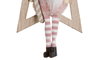 DKD Home Decor Decoración Colgante de Madera Gnomo Surtido 2 Colores