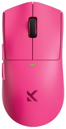 Mchose MC-K7-6 Ratón Gaming Inalámbrico Laser Rosa 42000 DPI 6 Botones