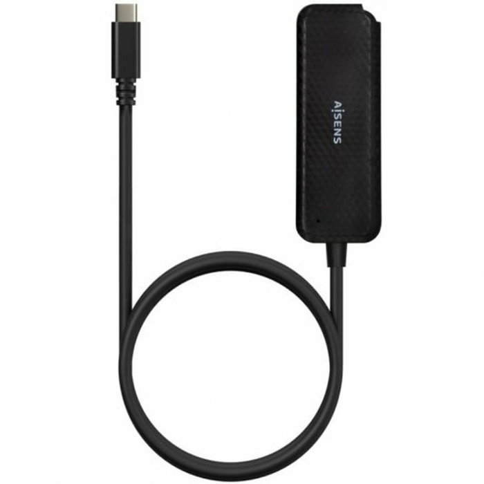 Aisens Hub USB 3.1 USB-C a 4x USB-A Negro 60cm