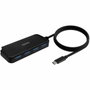 Aisens Hub USB 3.1 USB-C a 4x USB-A Negro 60cm