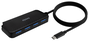 Aisens Hub USB 3.1 USB-C a 4x USB-A Negro 60cm