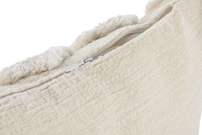 DKD Home Decor Cojin Boho Crudo Poliester 8 x 45 x 45 cm (2 Unidades)