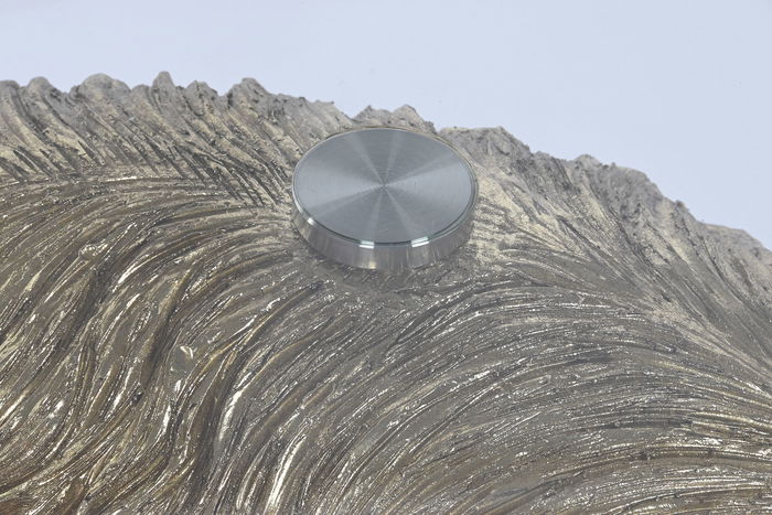 DKD Home Decor Mesita Auxiliar Colonial Dorado 60 x 60 x 62 cm