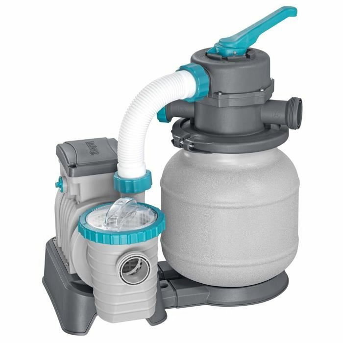 Bestway Bomba de filtración de arena para piscinas de hasta 42 m³ - 6.056 L/h - Con prefiltro Bestway Bomba de filtración de arena para piscinas de hasta 42 m³ - 6.056 L/h - Con prefiltro
