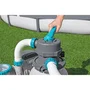 Bestway BES6941607361320 Bomba de filtración de arena para piscinas hasta 42 m³ con prefiltro 6.056 L/h