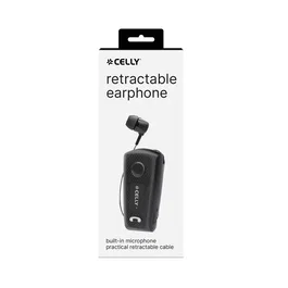 Celly BHCLIP Auriculares Monoaurales Intraaurales USB Tipo C Negro