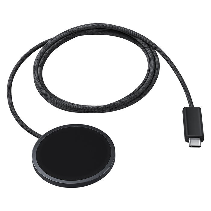 Samsung Cargador Inalámbrico Magnético 25W - Carga Rápida, Cable 1.5m USB-C, Negro