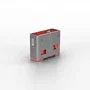 Lindy Bloqueador de Puerto USB Tipo A, Rosa, Pack de 10