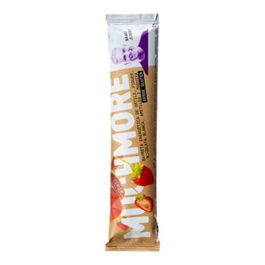 MUCHMORE Barrita Energética de Dátil, Higo, Chocolate Blanco, Almendra y Fresa 35Gr