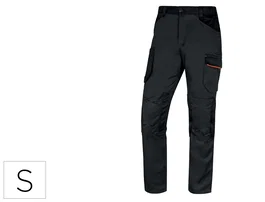 Deltaplus M2PA3STR Pantalones Ajusted Azul Marino/Naranja Talla S