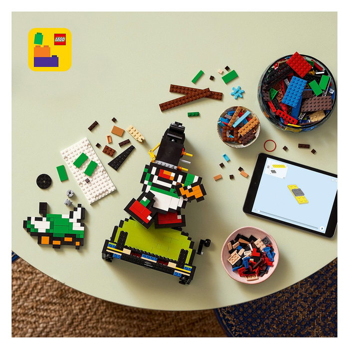 LEGO Super Mario World Set de Construcción Mario y Yoshi 1215 Piezas - Juego de Construcción