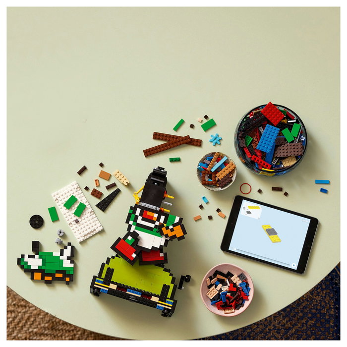 LEGO Super Mario World Set de Construcción Mario y Yoshi 1215 Piezas - Juego de Construcción