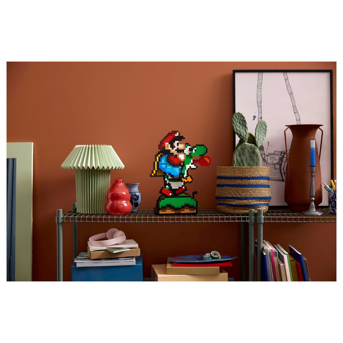 LEGO Super Mario World Set de Construcción Mario y Yoshi 1215 Piezas - Juego de Construcción