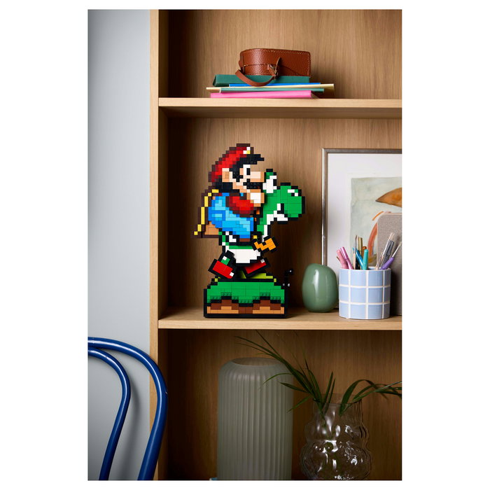 LEGO Super Mario World Set de Construcción Mario y Yoshi 1215 Piezas - Juego de Construcción