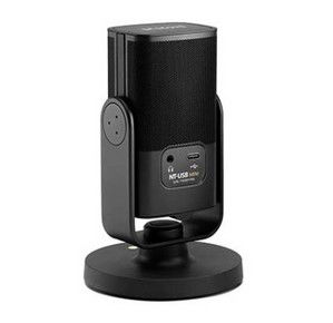RODE NT-USB Mini Micrófono de Estudio USB-C Cardioide para Podcast y Streaming Negro Mate